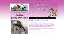 Desktop Screenshot of cindysqualitygrooming.com